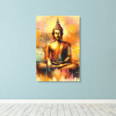 Toile Bouddha spirituel (Insitu (Plancher de Bois))