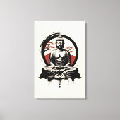 Toile Bouddha Zen japonais  (Recto)