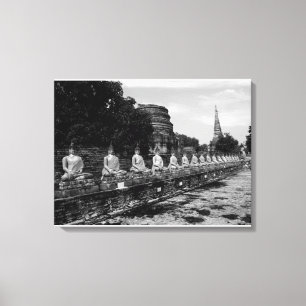 Toile Bouddhas d'Ayutthaya