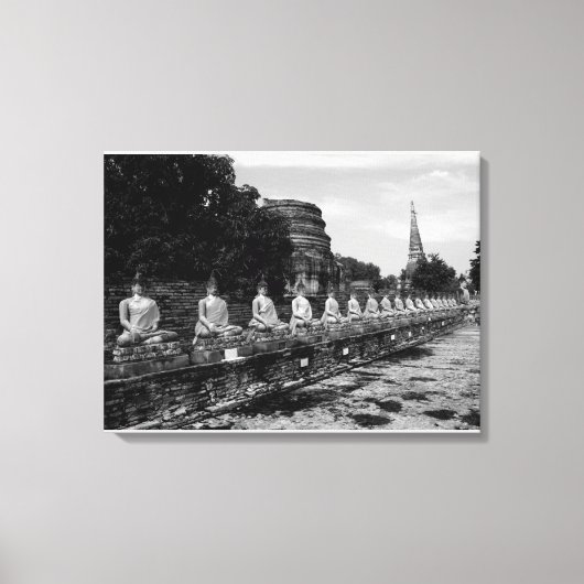 Toile Bouddhas d'Ayutthaya (Recto)