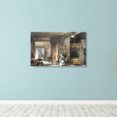 Toile Boudoir et chambre d'hôtes d'une dame de rang, de (Insitu (Plancher de Bois))