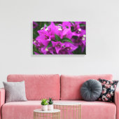 Toile Bougainvillées violettes (Insitu(Salon))