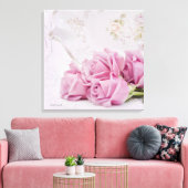 Toile Bougies et Roses (Insitu(Salon))
