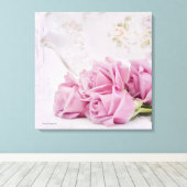 Toile Bougies et Roses (Insitu (Plancher de Bois))