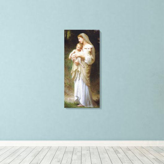 Toile Bouguereau Innocence Canvas Imprimer (Insitu (Plancher de Bois))