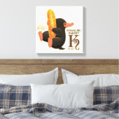 Toile Boulangerie Kowalski - Niffler Avec Pain (Insitu(Chambre))