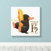 Toile Boulangerie Kowalski - Niffler Avec Pain (Insitu (Plancher de Bois))