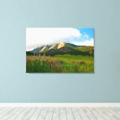 Toile Boulder, Colorado - Flatirons de Chautauqua 3 (Insitu (Plancher de Bois))