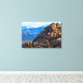 Toile Boulders et Montagnes (Insitu (Plancher de Bois))