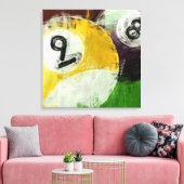 Toile Boule Abstrait 8 et 9 (Insitu(Salon))