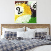 Toile Boule Abstrait 8 et 9 (Insitu(Chambre))