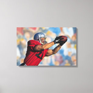 Toile Boule contagieuse de récepteur du football