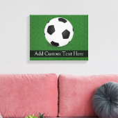 Toile Boule de soccer personnalisée (Insitu(Salon))