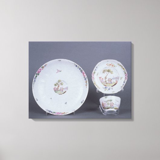 Toile Boule et soucoupe Worcester (Recto)