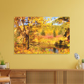 Toile Bouleau d'automne (Insitu(Salon))