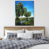 TOILE BOULEAUX EN TOSCANE (Insitu(Chambre))