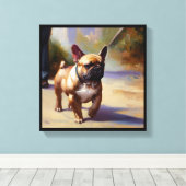 Toile Bouledogue français (Insitu (Plancher de Bois))