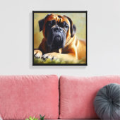 Toile Bouledogue Mastiff (Insitu(Salon))