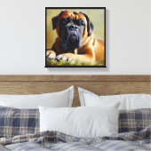 Toile Bouledogue Mastiff (Insitu(Chambre))