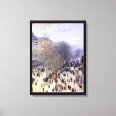 Toile Boulevard des Capucines de Claude Monet, Beaux-art (Recto)