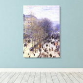 Toile Boulevard des Capucines de Claude Monet, Beaux-art (Insitu (Plancher de Bois))