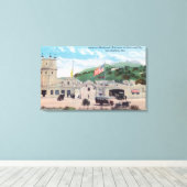 Toile Boulevard Laemmle Vue de la ville universelle (Insitu (Plancher de Bois))