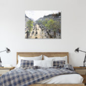 Toile Boulevard Montmartre Printemps Paris Camille Pissa (Insitu(Chambre))