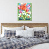 Toile Bouquet à la frontière III (Insitu(Chambre))