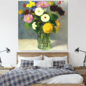 Toile Bouquet d'aquarelle délicat (Insitu(Chambre))