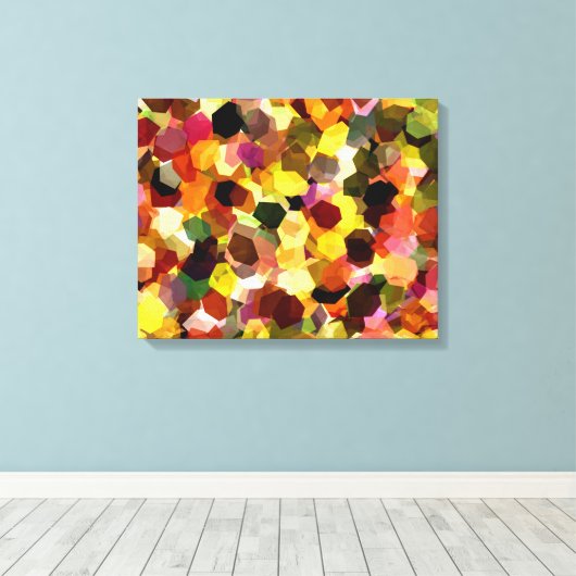 TOILE BOUQUET DE FLEURS (Insitu (Plancher de Bois))