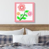 TOILE BOUQUET DE FLEURS (Insitu(Chambre))