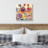 Toile Bouquet de fleurs colorées (Insitu(Chambre))