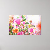 Toile Bouquet De Fleurs Mur Art (Recto)