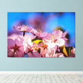 Toile Bouquet De Fleurs Sakura (Insitu (Plancher de Bois))