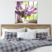 Toile Bouquet de lilas violet (Insitu(Chambre))