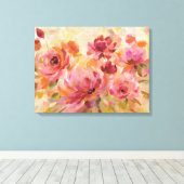 Toile Bouquet de Roses (Insitu (Plancher de Bois))