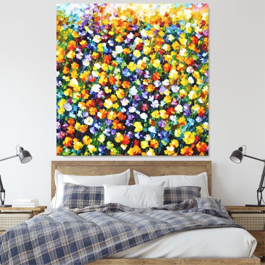 Toile Bouquet de terrain (Insitu(Chambre))