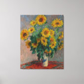 Toile Bouquet de tournesols Monet (Recto)