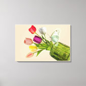 Toile bouquet de tulipes (Recto)