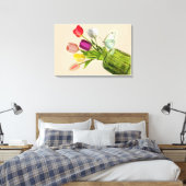 Toile bouquet de tulipes (Insitu(Chambre))