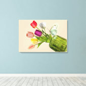 Toile bouquet de tulipes (Insitu (Plancher de Bois))