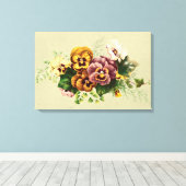 Toile Bouquet de Vintage (Insitu (Plancher de Bois))