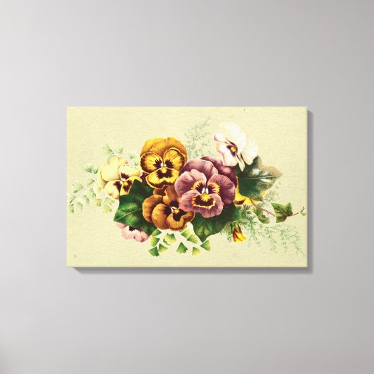 Toile Bouquet de Vintage (Recto)