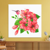 Toile Bouquet tropical (Insitu(Salon))