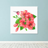 Toile Bouquet tropical (Insitu (Plancher de Bois))