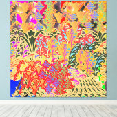 Toile Bouquets de Fleurs (Insitu (Plancher de Bois))