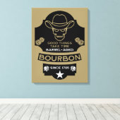 Toile Bourbon Whiskey Art (Insitu (Plancher de Bois))