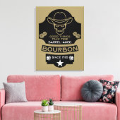 Toile Bourbon Whiskey Art (Insitu(Salon))