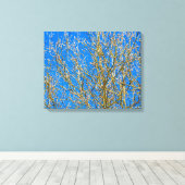 Toile Bourgeons De Saule - Matin Du Printemps (Insitu (Plancher de Bois))