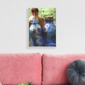 Toile Bouteilles vintages (Insitu(Salon))